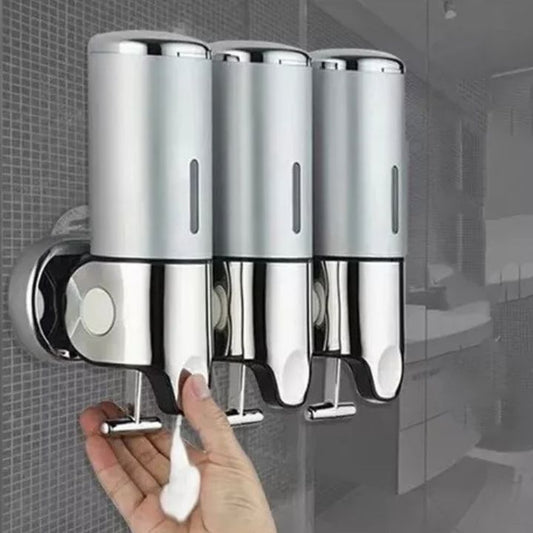 GlitzyLather | Stylish Wall-Mounted Soap Dispensers - Premium Bathroom Essentials