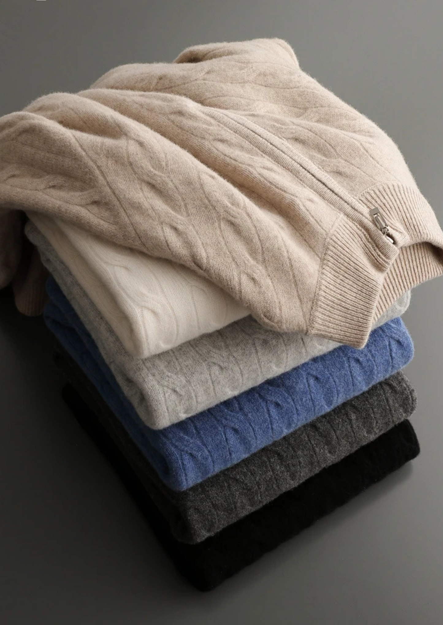 LIVAA Half-Zip Sweater