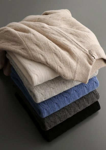 LIVAA Half-Zip Sweater