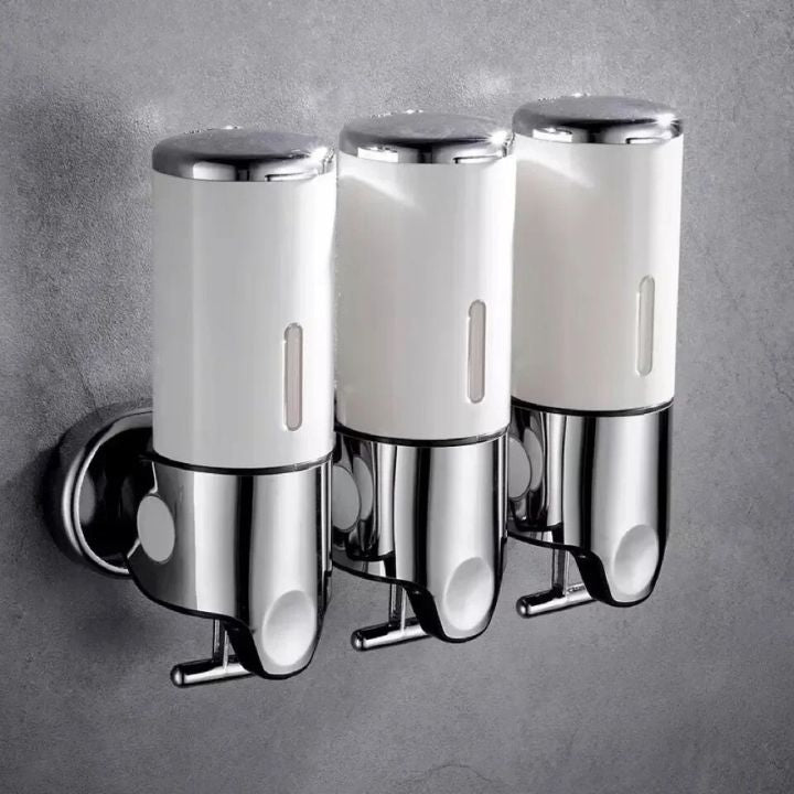 GlitzyLather | Stylish Wall-Mounted Soap Dispensers - Premium Bathroom Essentials