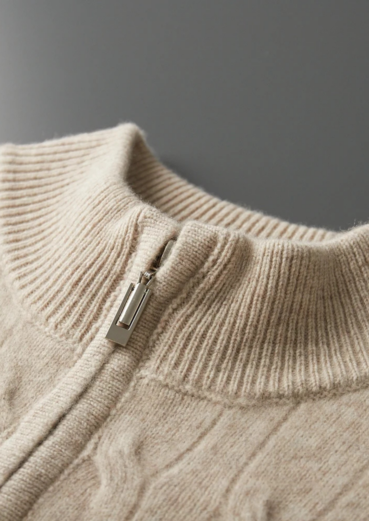 LIVAA Half-Zip Sweater