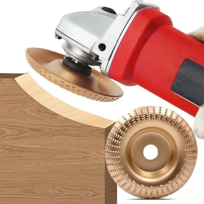 3-Piece Angle Grinder Disc Set for Wood: Cutting, Shaping, and Sanding