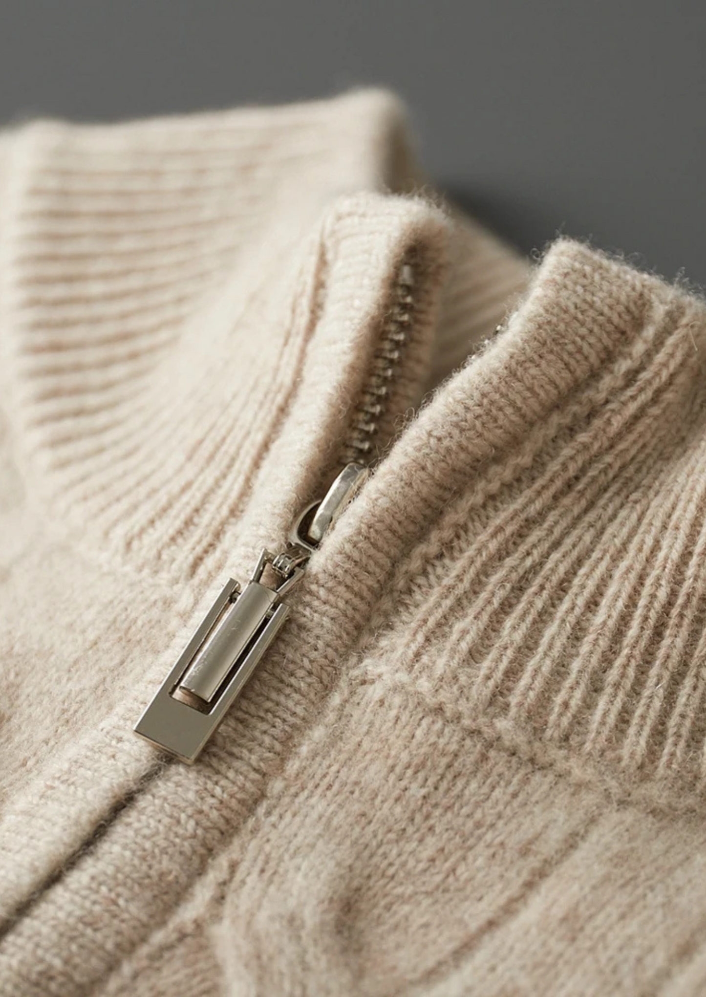 LIVAA Half-Zip Sweater