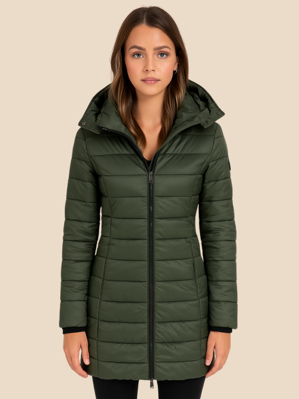 Megan | Luxe Women's Hooded Puffer Jacket