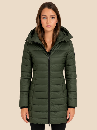 Megan | Luxe Women's Hooded Puffer Jacket