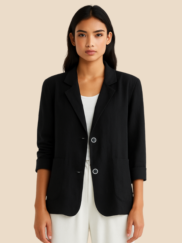 Stella | Women's Lightweight Linen Jacket