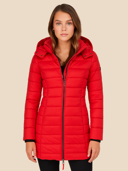 Megan | Luxe Women's Hooded Puffer Jacket