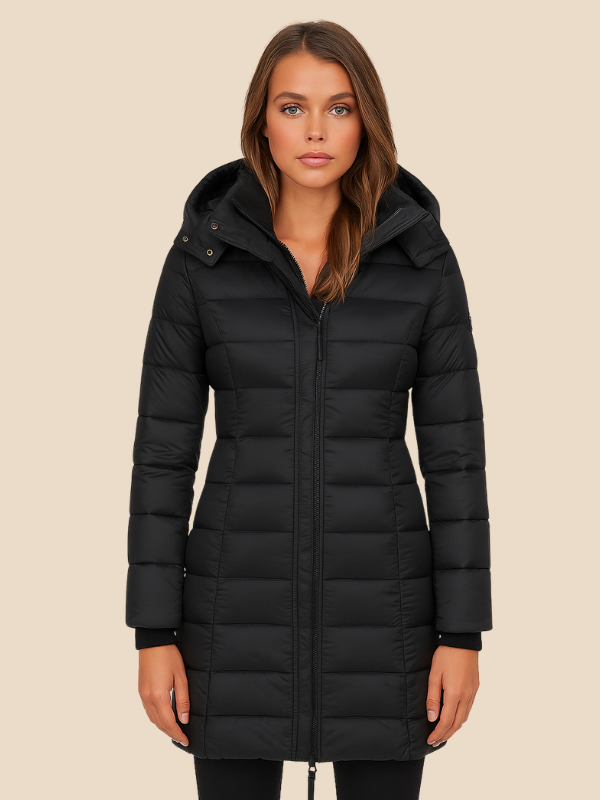 Megan | Luxe Women's Hooded Puffer Jacket