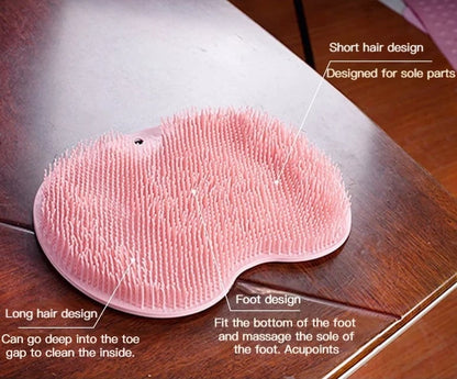 Buy One, Get One FREE | Shower Mat for Foot and Back Massage - Cleans, Soothes, and Refreshes!