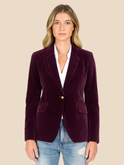 Gabriella | Women's Velvet Blazer