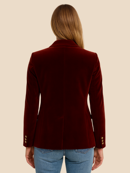 Gabriella | Women's Velvet Blazer
