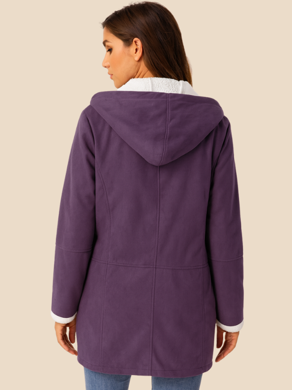 Josie | Women's Insulated Hooded Jacket with Fleece Lining