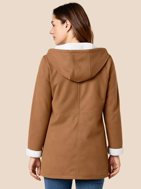 Josie | Women's Insulated Hooded Jacket with Fleece Lining