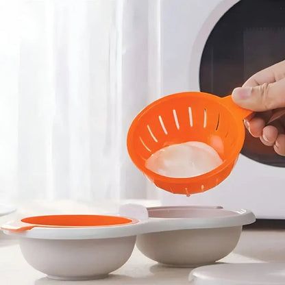 Quick & Easy Microwave Egg Poacher – Enjoy Perfect Eggs in Minutes!