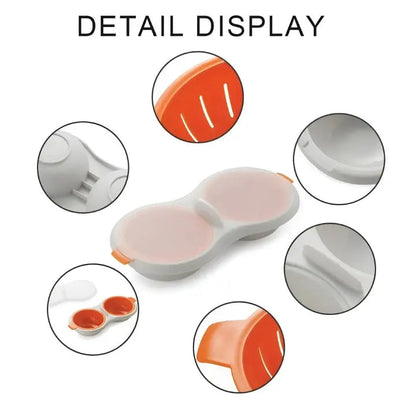 Quick & Easy Microwave Egg Poacher – Enjoy Perfect Eggs in Minutes!