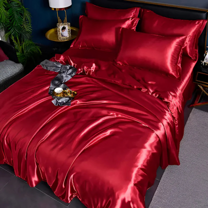 Luxury Silk Duvet Cover - Soft and Breathable Comfort