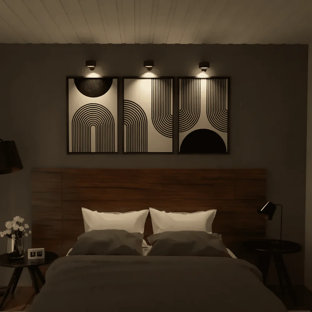 Glovia - Touch-Controlled Wireless LED Wall Light