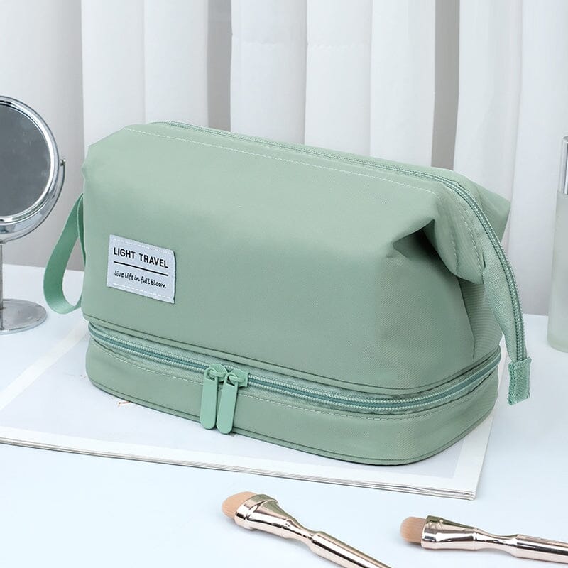 CapaciBag | Extra-Large Waterproof Toiletry Organizer - Durable Oxford & Nylon with Dry/Wet Separation