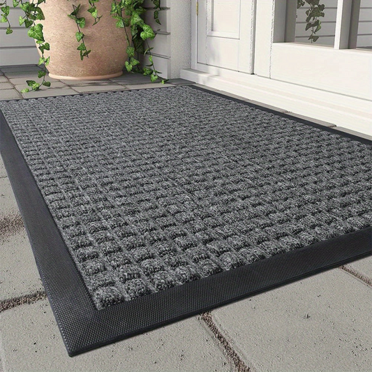 Chic Entryway Door Mat for Indoor and Outdoor Use