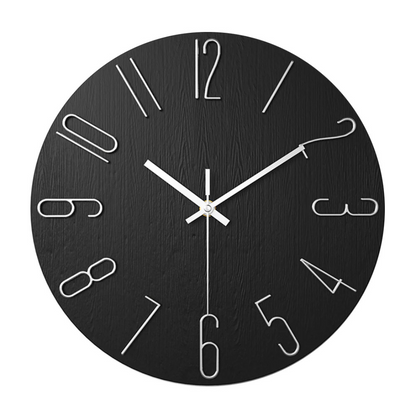 Minimalist Modern Wall Clock for Living Room Decor