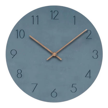 Nork - Sleek Wooden Wall Clock with Minimalist Design