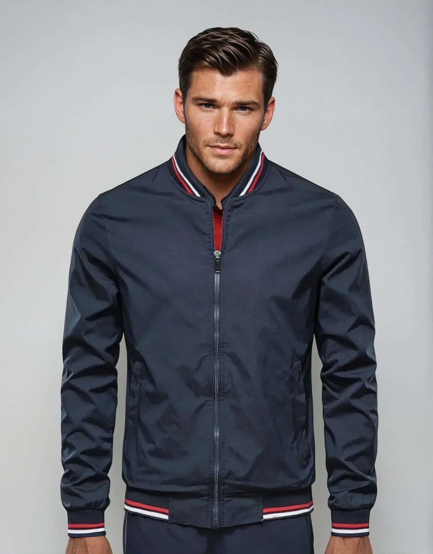 NIVARO - Stylish Men's Bomber Jacket