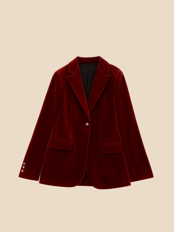 Gabriella | Women's Velvet Blazer