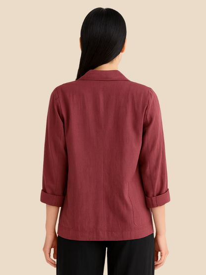 Stella | Women's Lightweight Linen Jacket