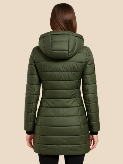 Megan | Luxe Women's Hooded Puffer Jacket