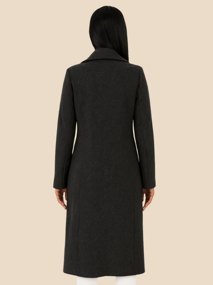 Elizabeth | Sophisticated Women's Felt Coat