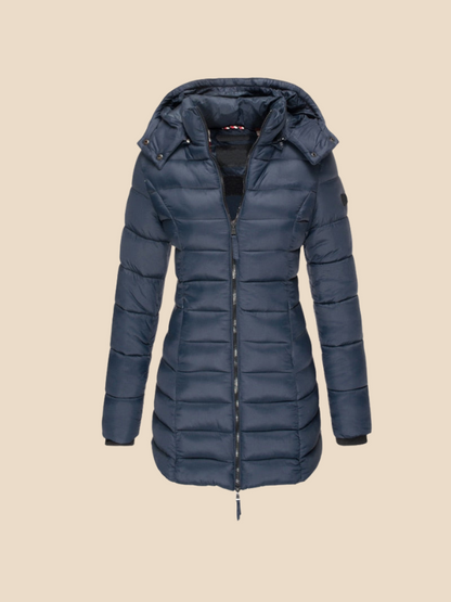 Megan | Luxe Women's Hooded Puffer Jacket