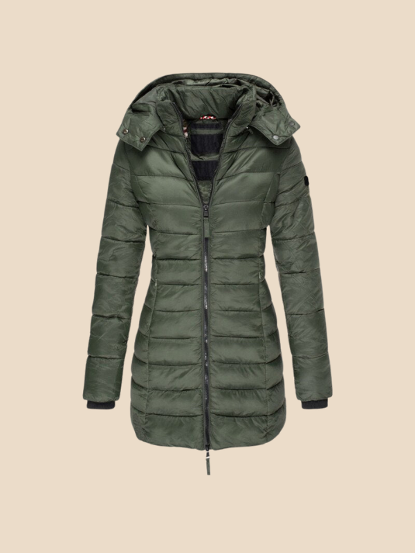 Megan | Luxe Women's Hooded Puffer Jacket