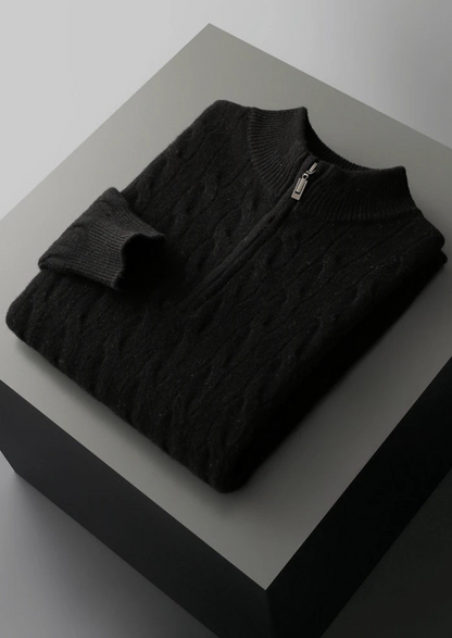 LIVAA Half-Zip Sweater