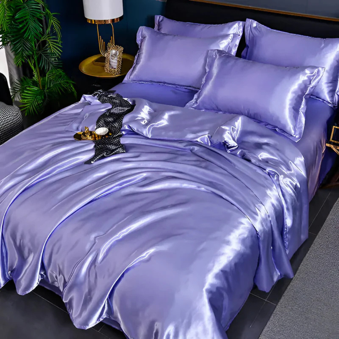 Luxury Silk Duvet Cover - Soft and Breathable Comfort