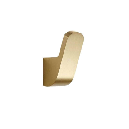Goldure | Contemporary Gold-Plated Wall Hook - Stylish Hanger for Clothes, Towels, and Bathrobes