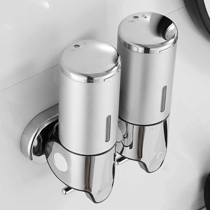 GlitzyLather | Stylish Wall-Mounted Soap Dispensers - Premium Bathroom Essentials