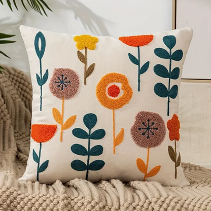 Loxi Floral Print Decorative Cushion