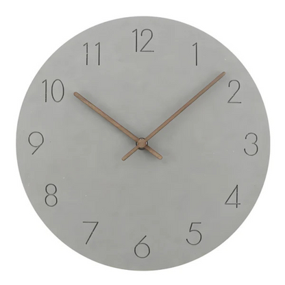 Nork - Sleek Wooden Wall Clock with Minimalist Design