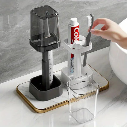 SealClean | Hygienic Toothbrush Holder with Lid for Organized Bathroom Storage