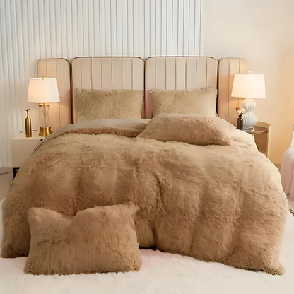 Zephariel - Luxurious 3-Piece Velvet Bedding Set for Fall and Winter