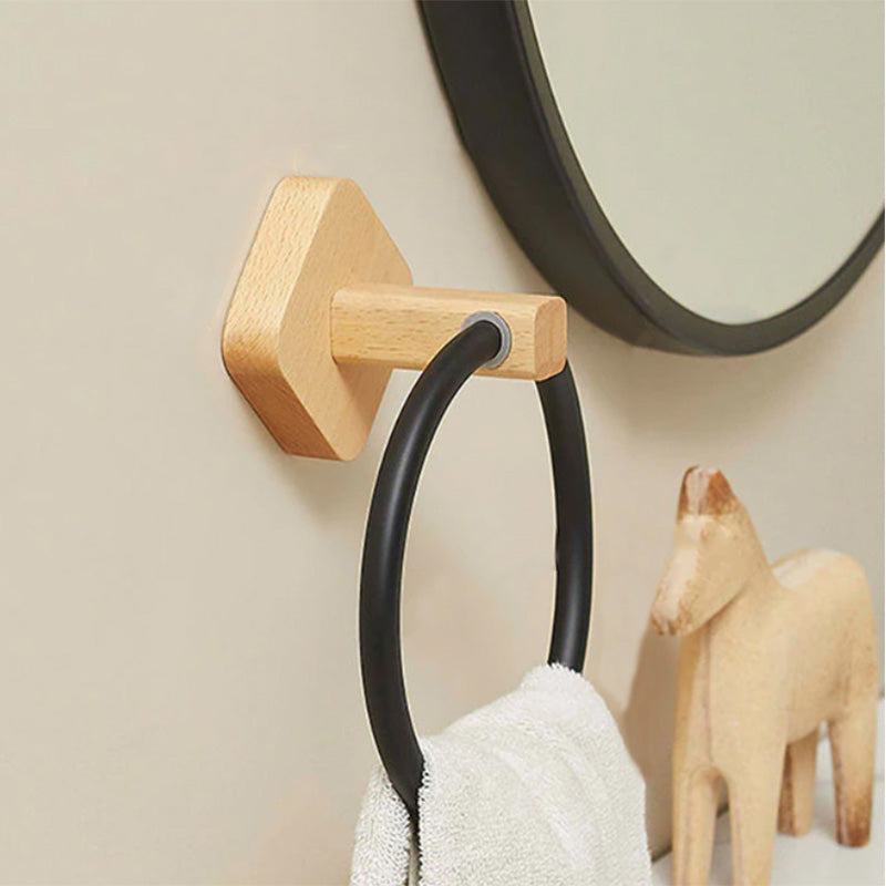 RustiqueRing | Stylish Scandinavian Towel Holder for Your Bathroom