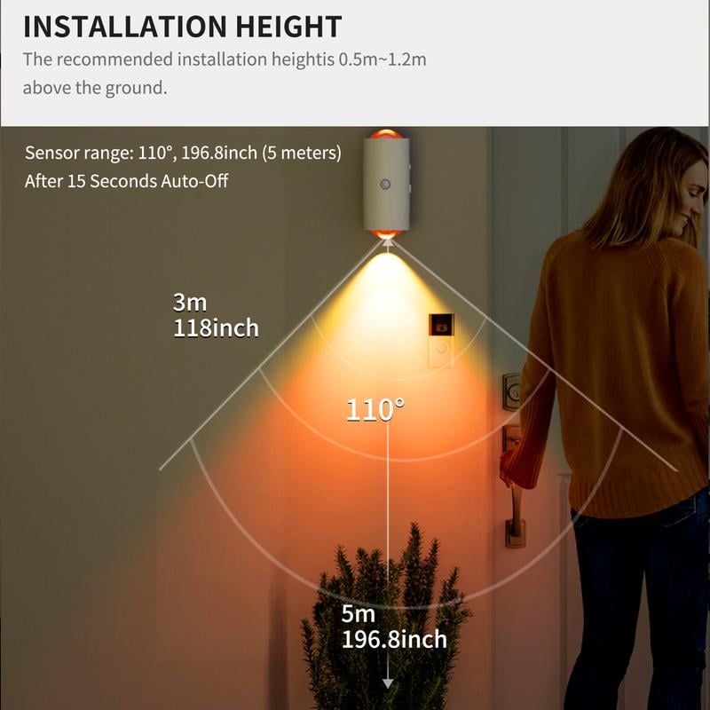 Smart LED Night Light - Gentle Illumination for Peaceful Nights