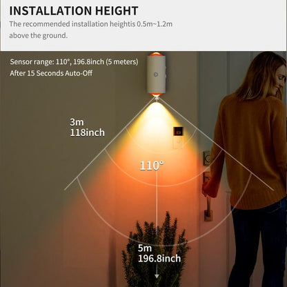 Smart LED Night Light - Gentle Illumination for Peaceful Nights