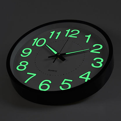 Treviq Elegant Oversized Wall Clock with Illuminated Design