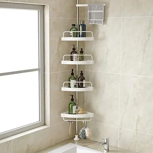 CornerNook | Stylish and Durable Space-Saving Bathroom Corner Shelf