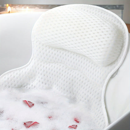 BathCloud | Luxurious Bath Cushion for Neck and Back Support