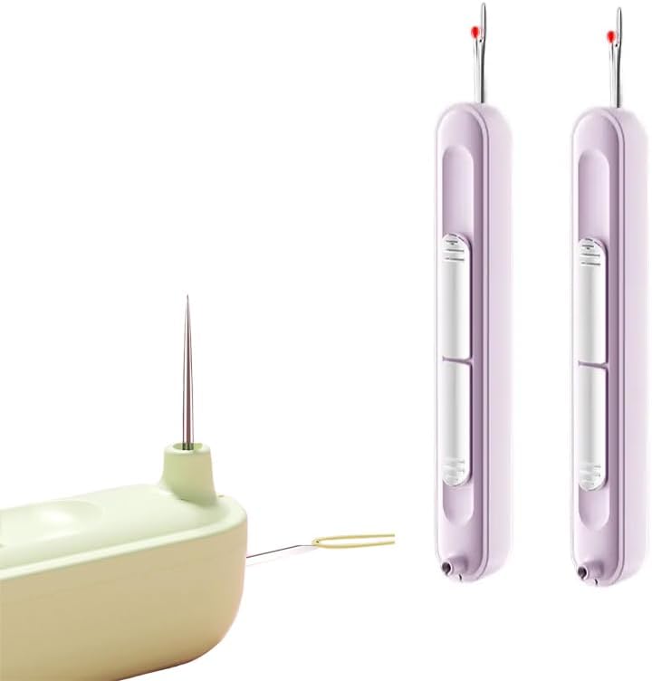 Compact 2-in-1 Needle Threader & Seam Ripper - Buy One, Get One Free!