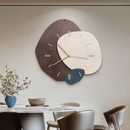 Stylish Brisva Wooden Wall Clock with LED Illumination