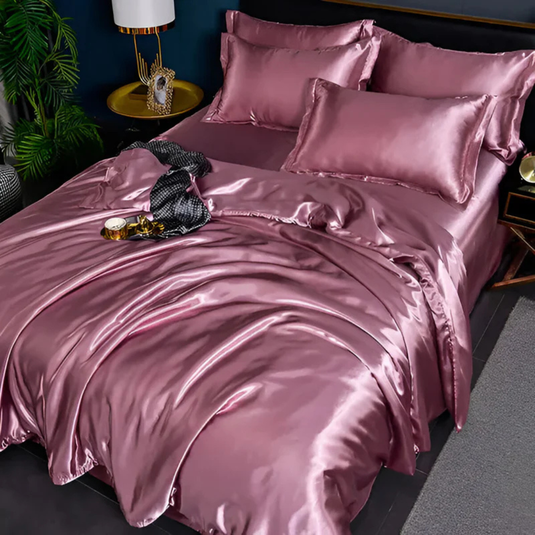 Luxe Silk Duvet Cover - Breathable & Silky Soft
