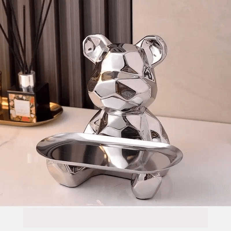Geometric Bear - Stylish Storage and Organization Solution